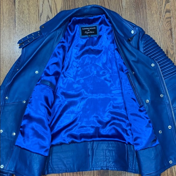 SUPREME DESIGNS leather jacket - Picture 3 of 4